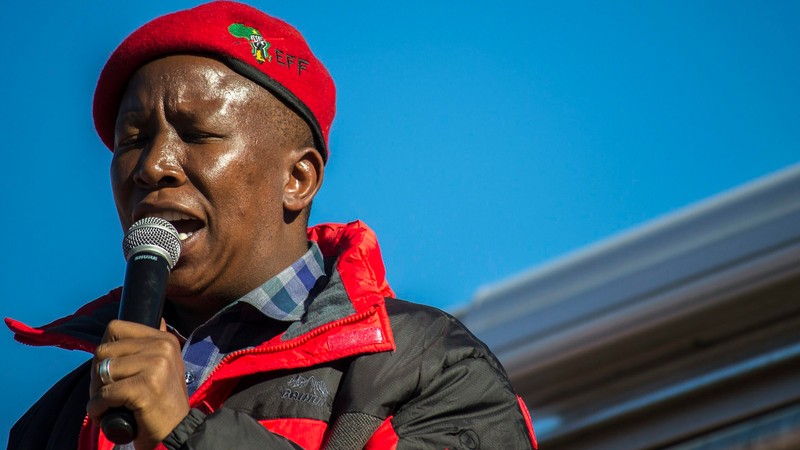 don’t party with corrupt officials, malema warns eff members in free state
