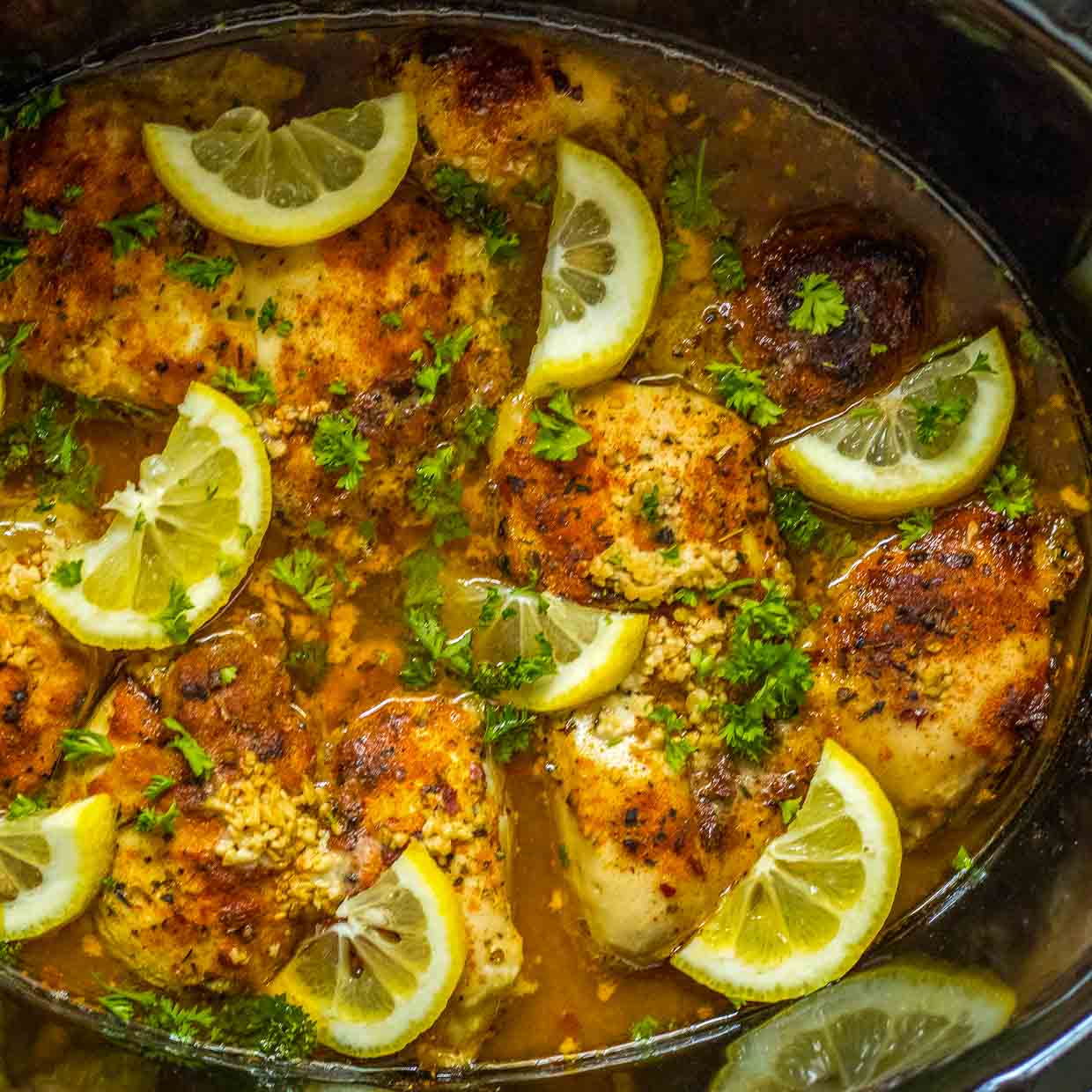 Slow Cooker Chicken Thighs Are A Flavorful Family Favorite