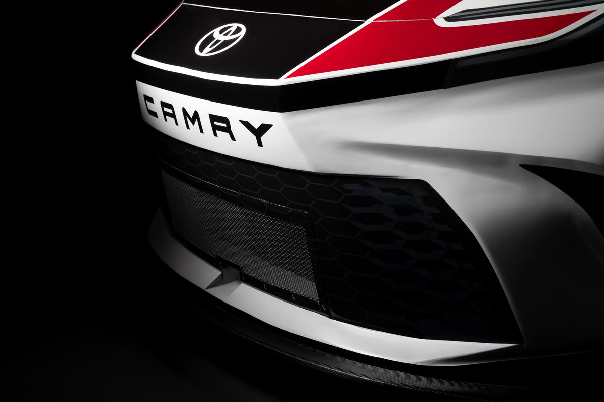 here's the new toyota camry nascar cup car