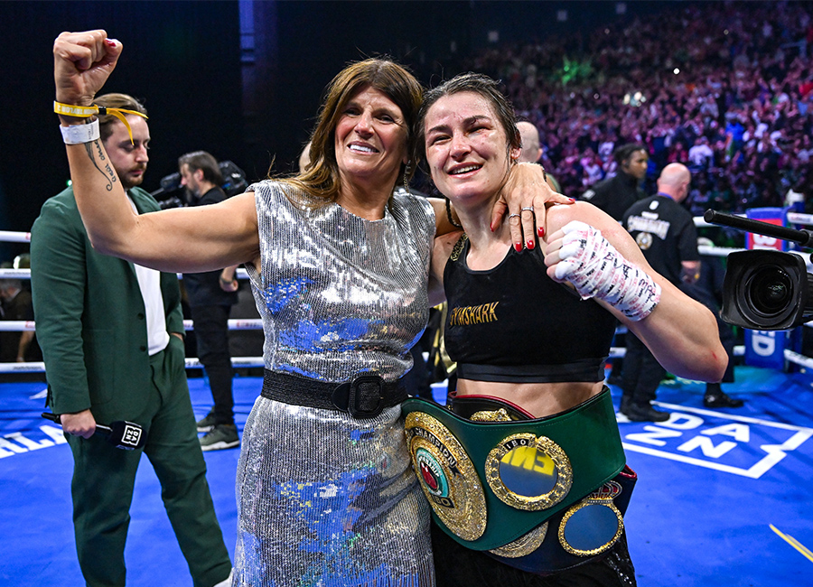 katie taylor is punching the air all the way to the bank after her latest win