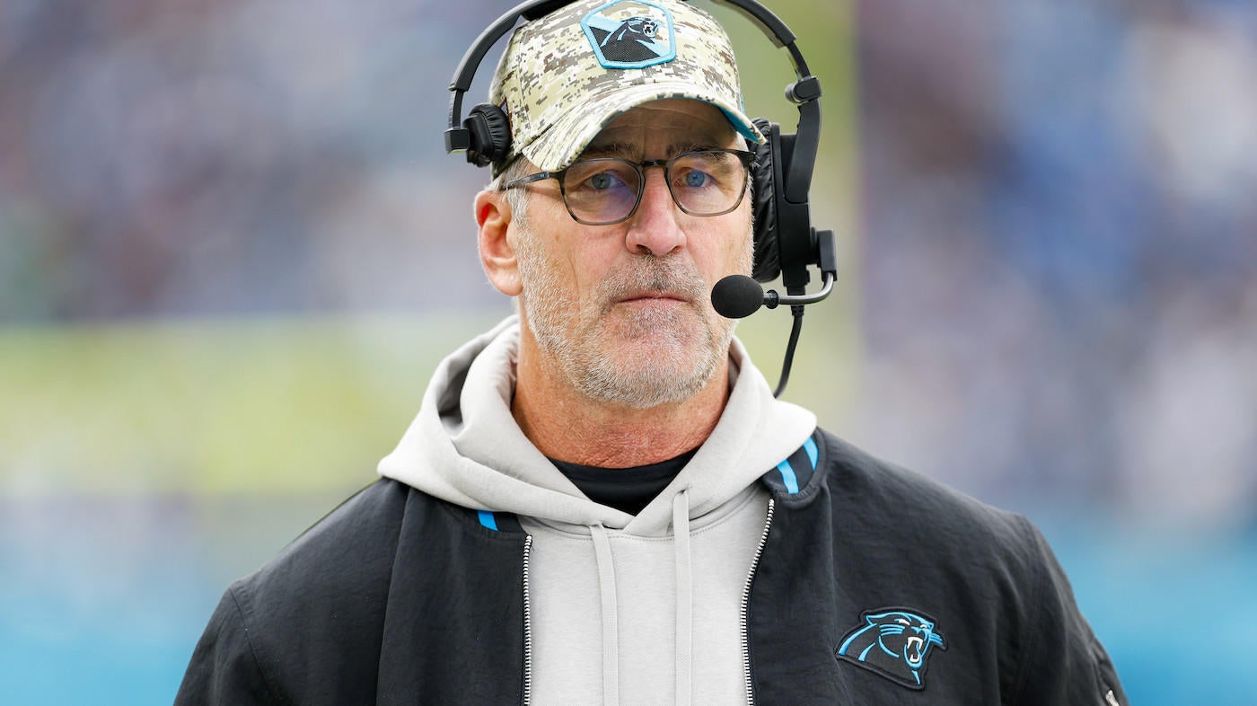 panthers fire head coach frank reich, josh mccown, duce staley after 1-10 start in first season with carolina