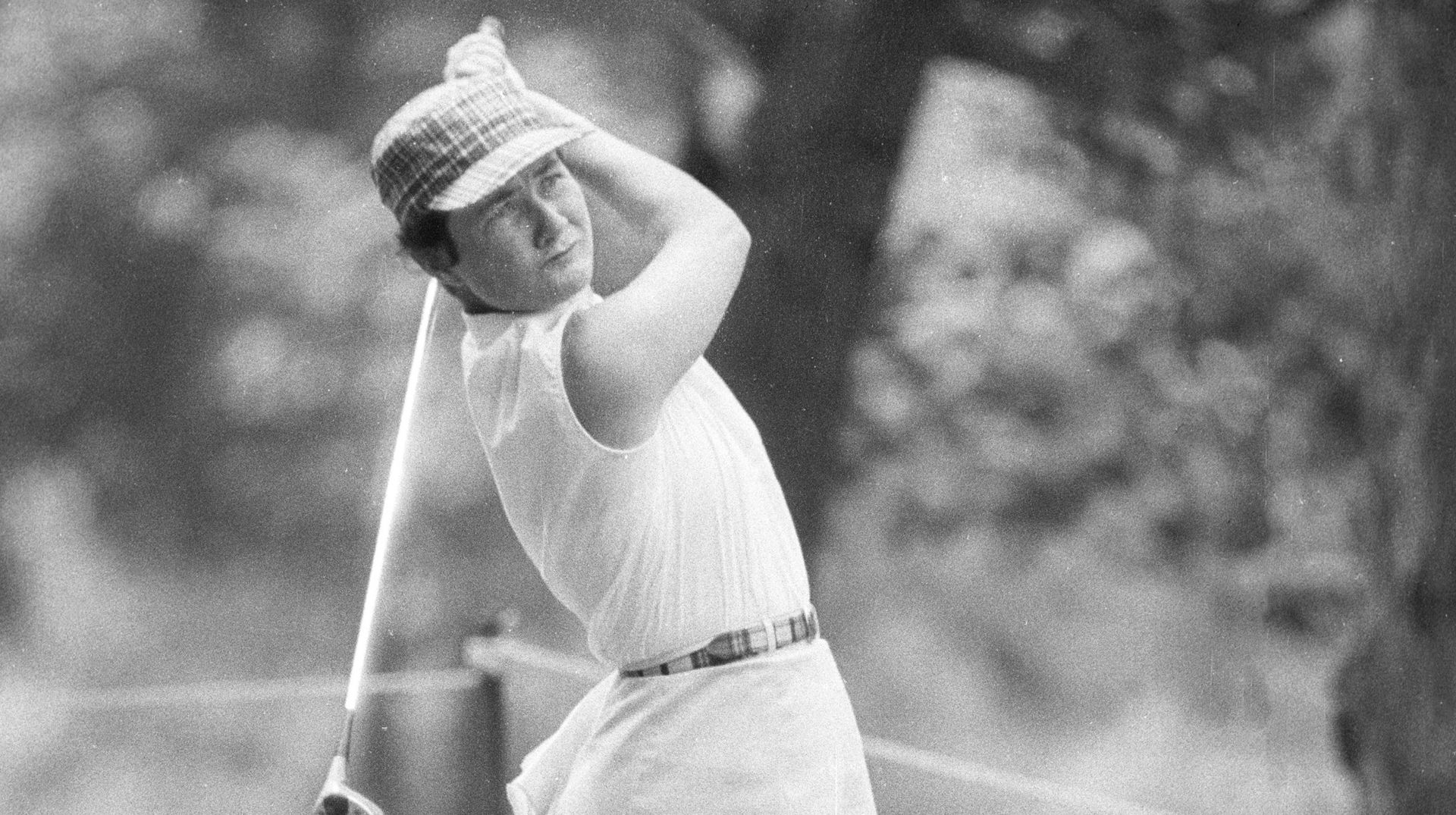 <p>                     LPGA co-founder Louise Suggs was nicknamed ‘The Little Hogan’ by media in the early years. The Georgia native had a long backswing which, combined with a huge body turn, enabled her to generate a lot of speed, much more than her contemporaries. It’s one of the reasons why she racked up a total of 61 professional titles, including 11 Major Championships. Suggs became one of the six inaugural inductees of the LPGA Hall of Fame, as well as a member of the World Golf Hall of Fame.                   </p>