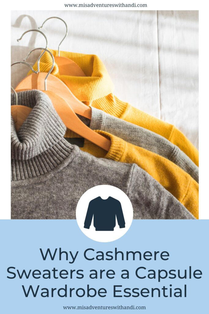Why Cashmere Sweaters are a Capsule Wardrobe Essential