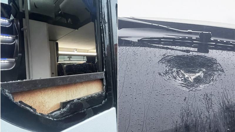 nouvel incident en ligue 1 : un bus de supporters violemment caillassé, deux blessés, « un véritable drame » évité (photos)