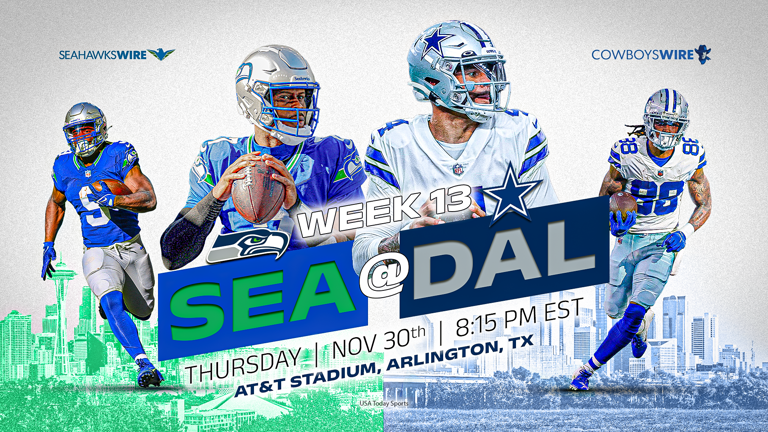 Seahawks vs. Cowboys: Game day info for Thursday night matchup