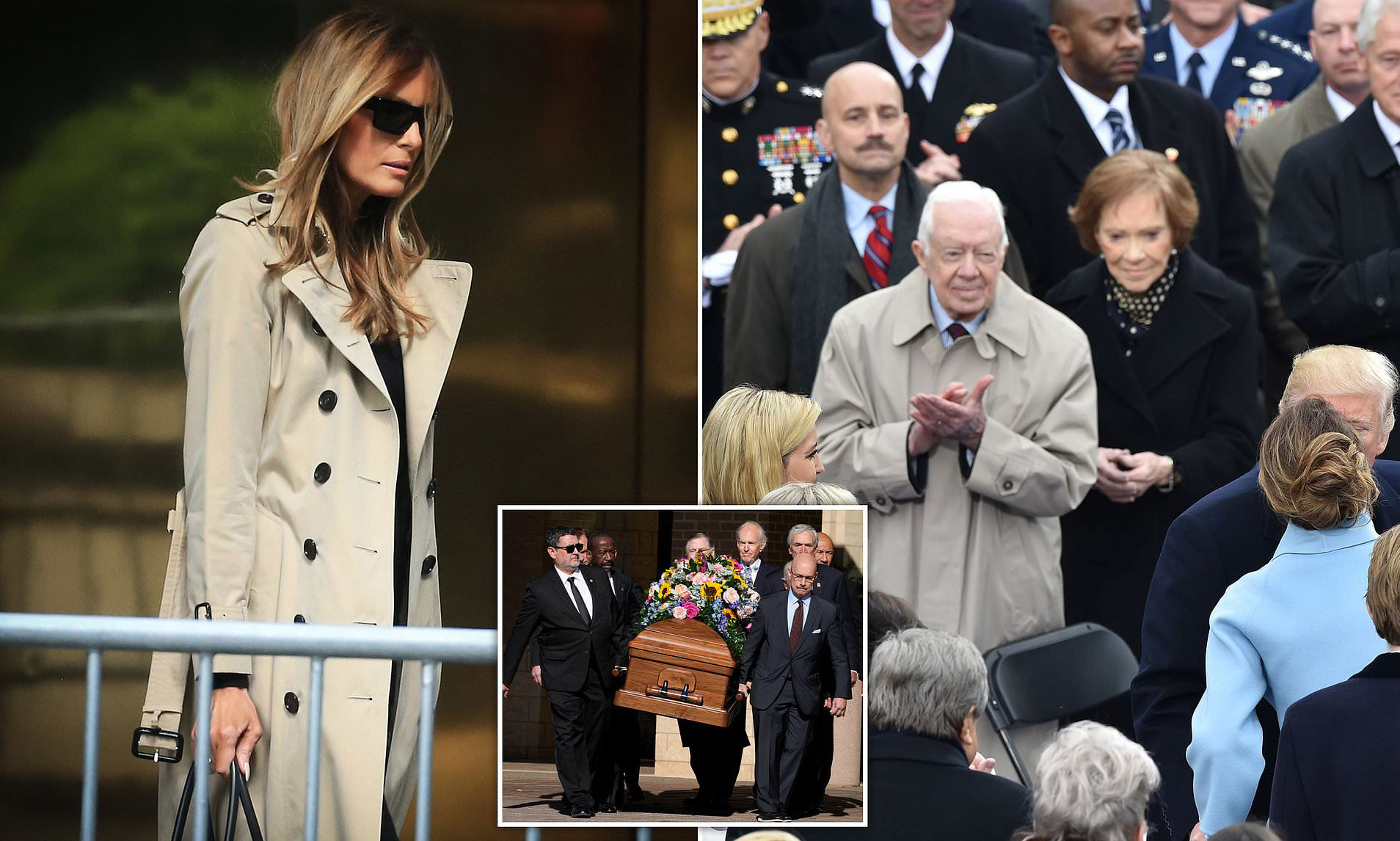 Melania Trump and all first ladies to attend Rosalynn Carter's funeral ...