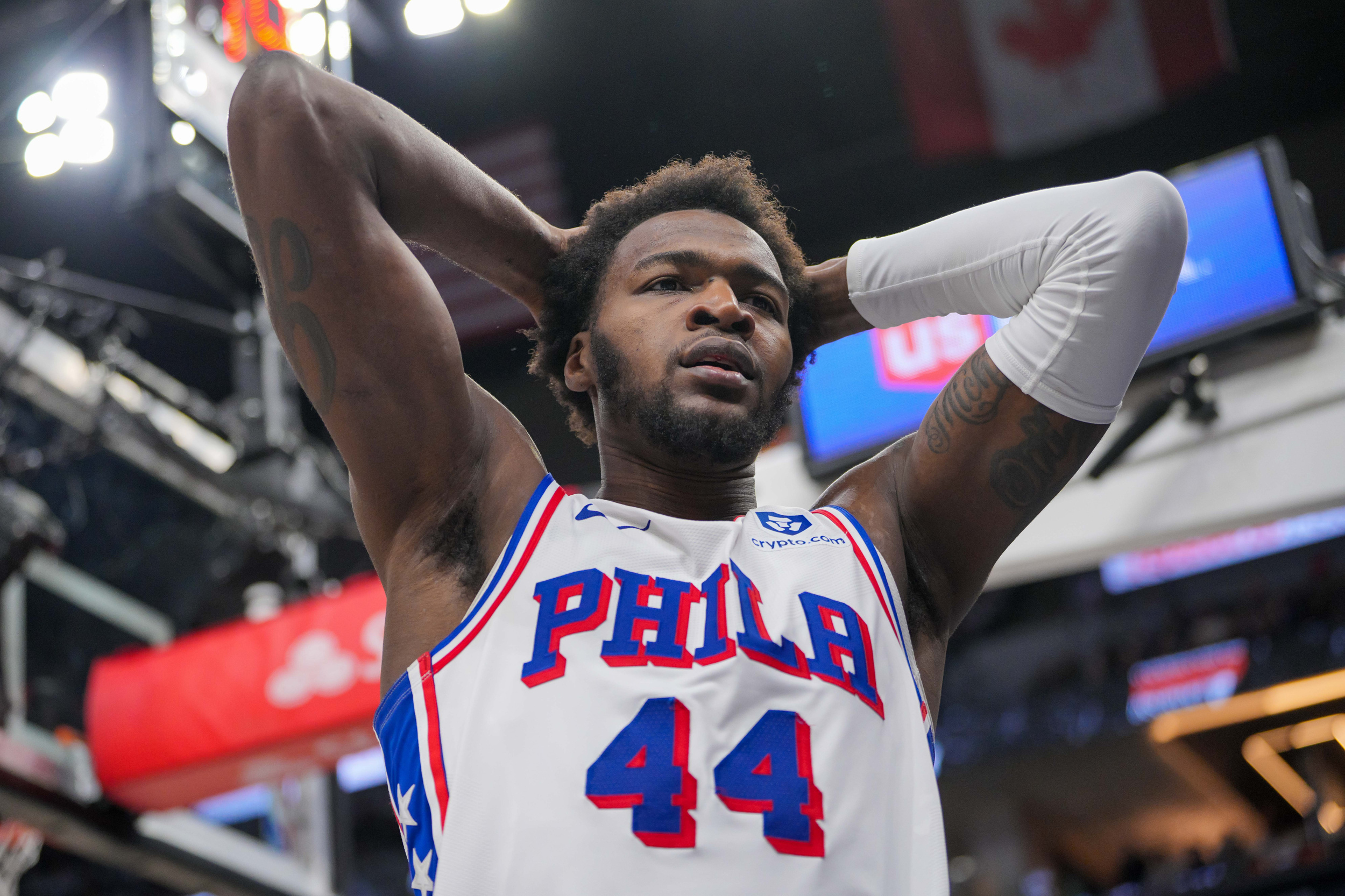 76ers backup big man paul reed calls out lakers star anthony davis