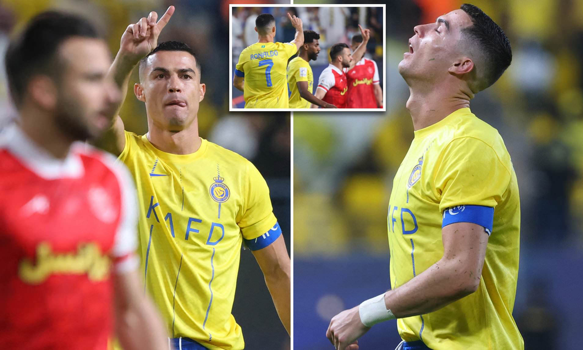 Ronaldo's brilliant gesture in Al Nassr's AFC Champions League game