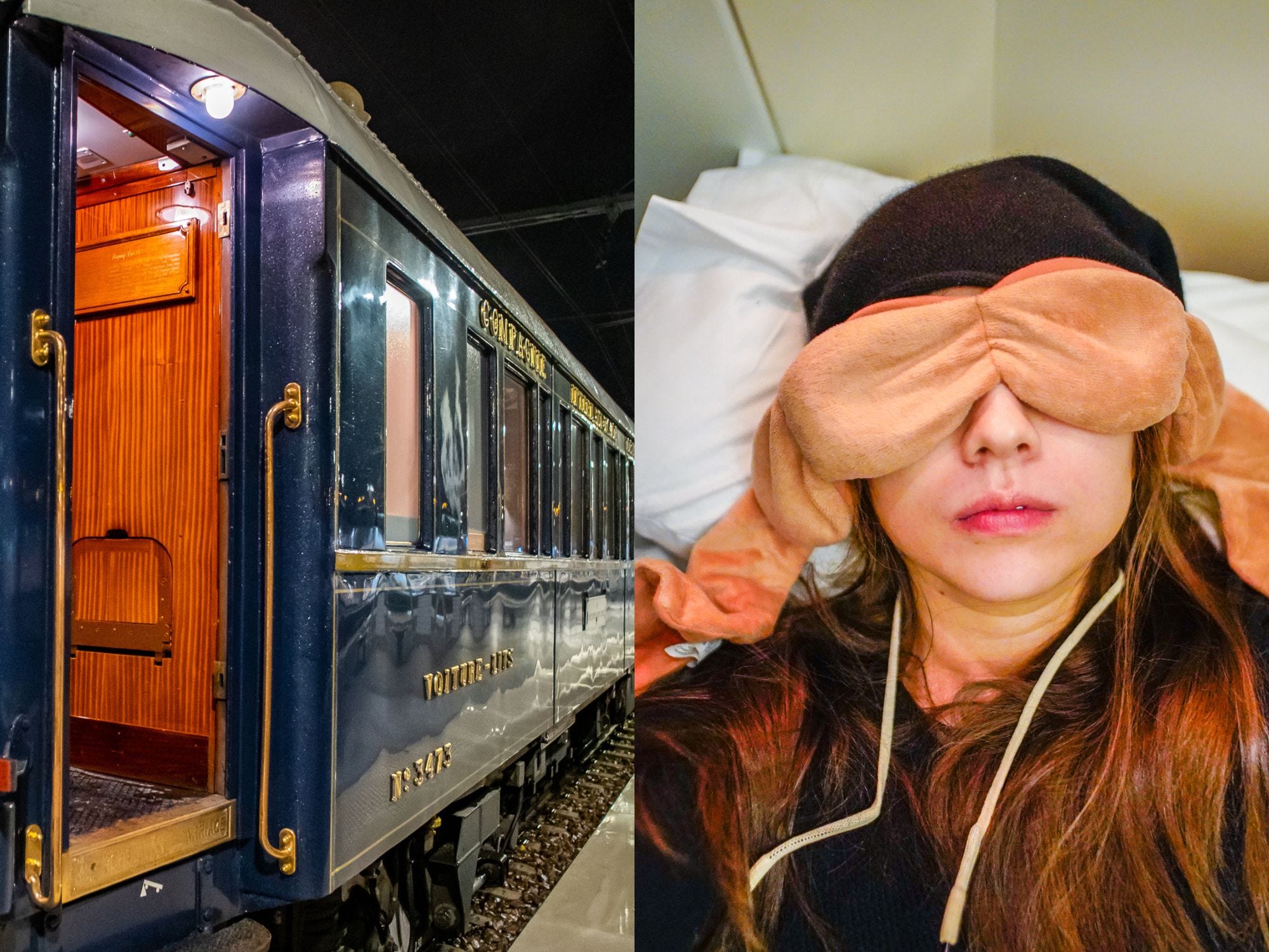 what to pack to help you sleep on overnight trains, from someone who has spent 120 hours on them
