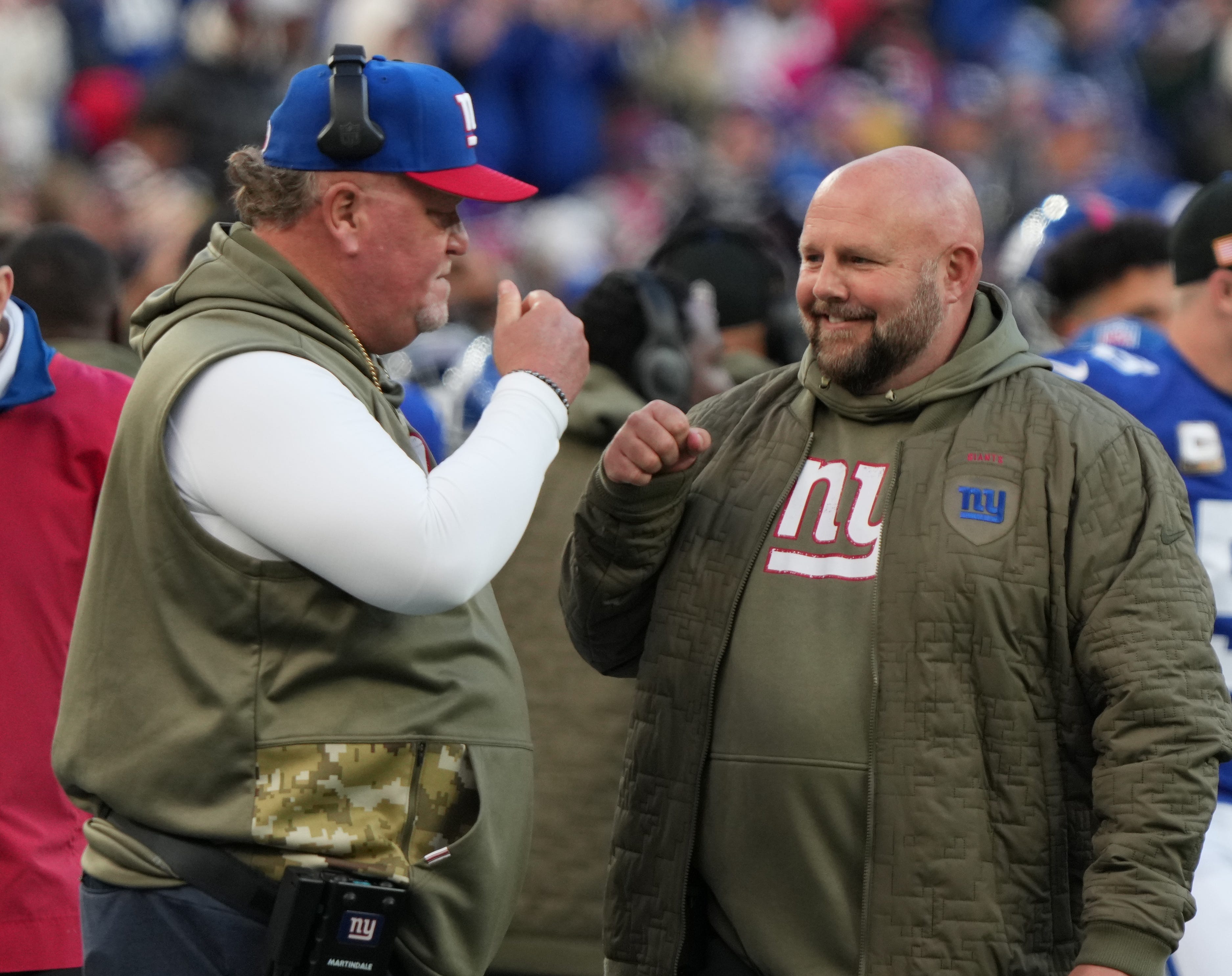 A rift between Brian Daboll and Wink Martindale? Giants coach addresses ...