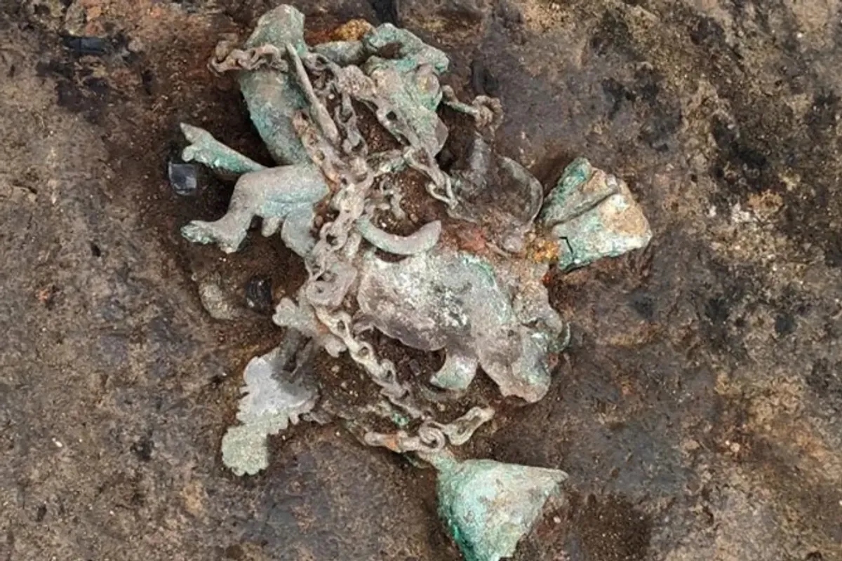 'pênis alado mágico' é encontrado em sítio arqueológico romano na sérvia