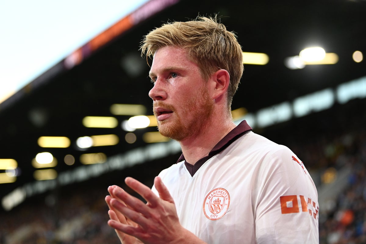 Pep Guardiola Provides Kevin De Bruyne Injury Update As He Sends ...