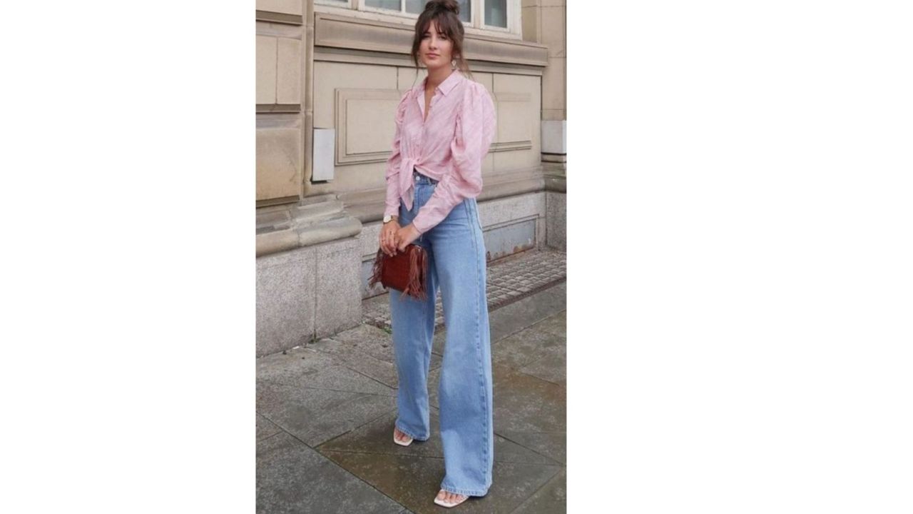 jeans wide leg: los mejores looks para verano con las últimas tendencias
