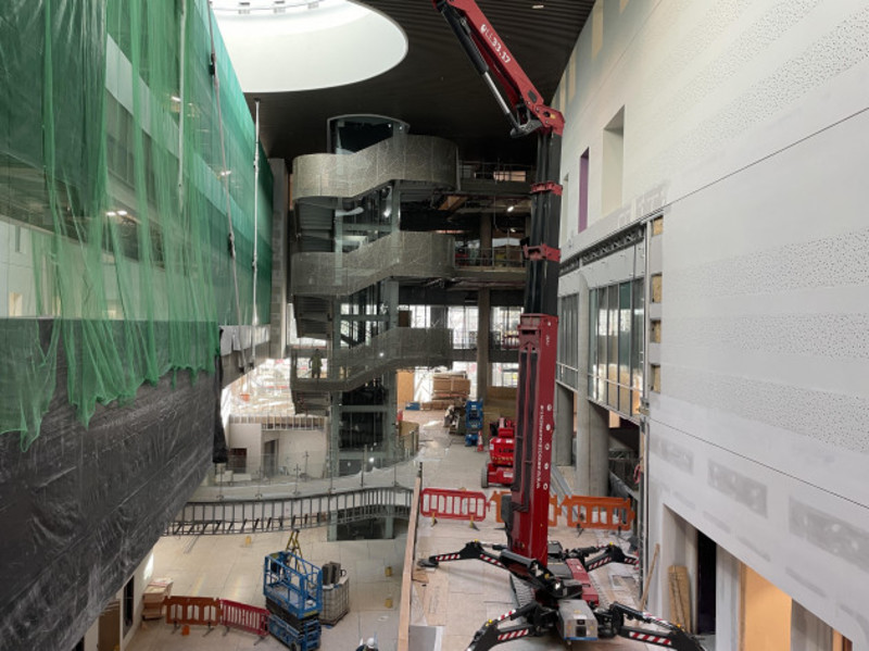 the €2bn new children's hospital is now '92% complete' - here's what it's like inside