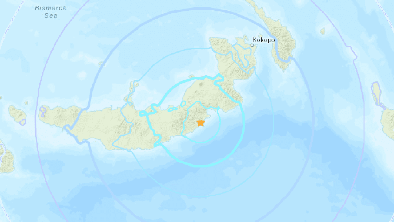 παπούα νέα γουινέα: σεισμός 6,5 βαθμών ανοικτά του λιμανιού γουίγακ