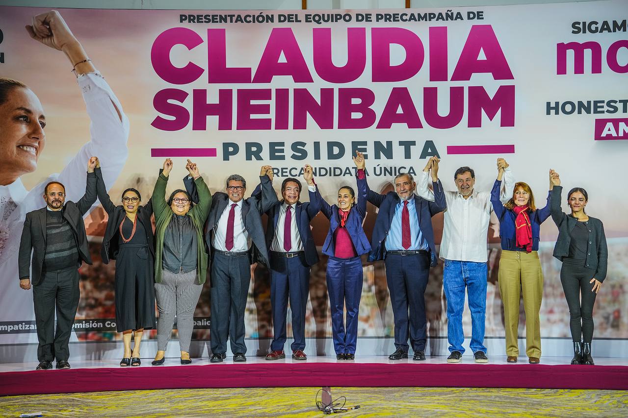 claudia sheinbaum nombra a su equipo de precampaña en méxico: hay 3 antiguos rivales por la candidatura presidencial