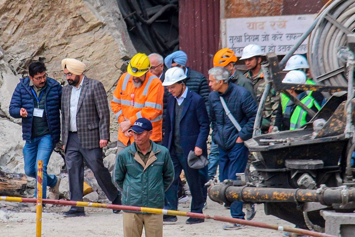 uttarakhand tunnel collapse live: rat-hole mining experts begin manual drilling; vertical boring on, 36m dug