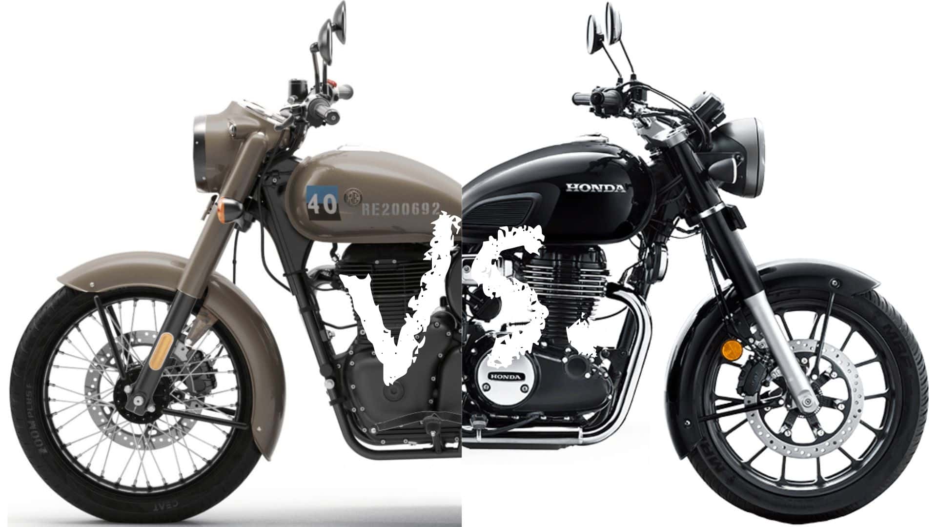 spec showdown: royal enfield classic 350 vs. honda cb350