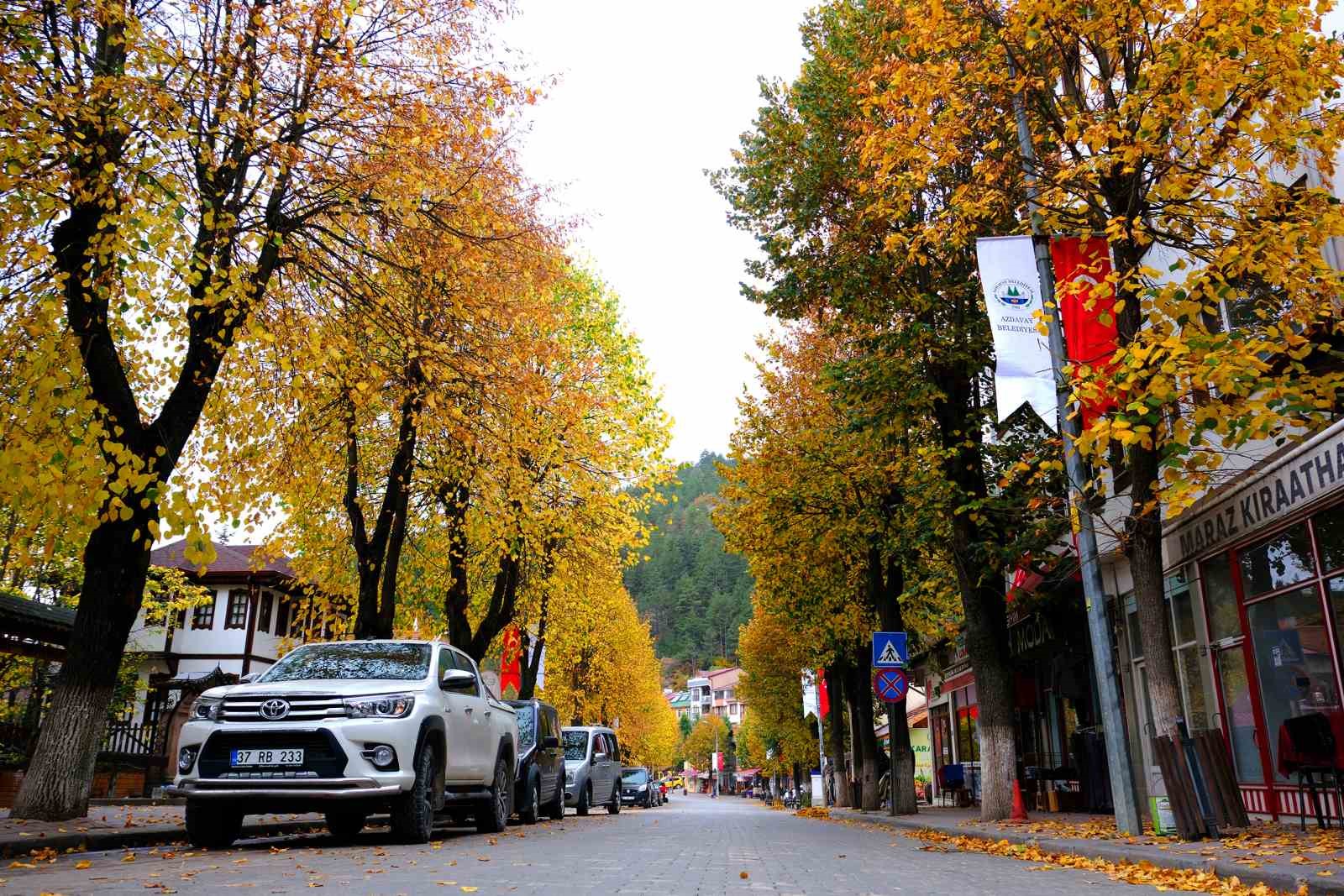 kastamonu’da sonbahar renkleri büyüledi