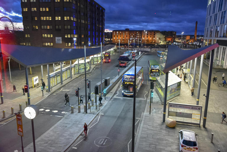 All the Merseytravel bus services running around Liverpool on New Year