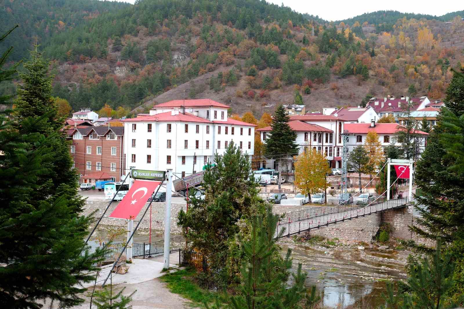 kastamonu’da sonbahar renkleri büyüledi