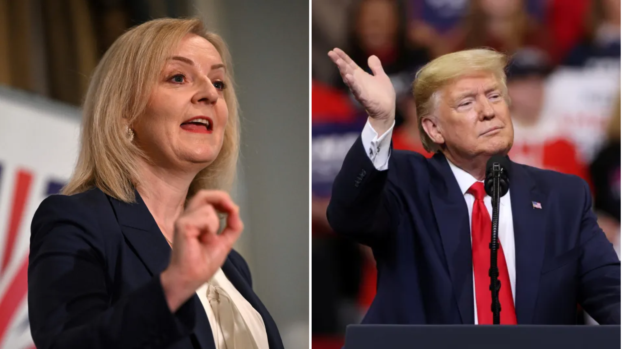 latest politics updates as liz truss appears to back trump for us president