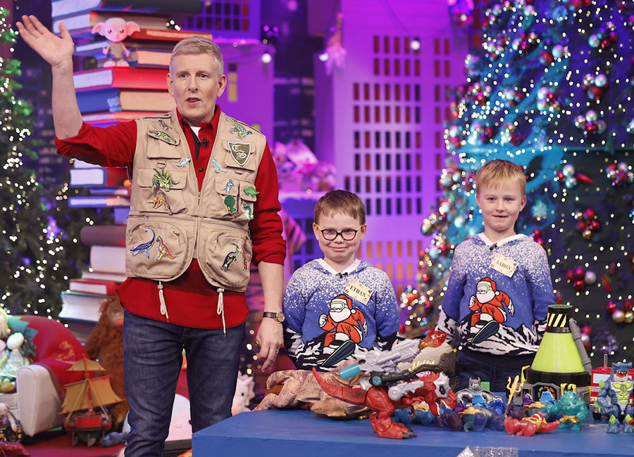 patrick kielty scores viewing figures victory by topping ryan tubridy's last toy show