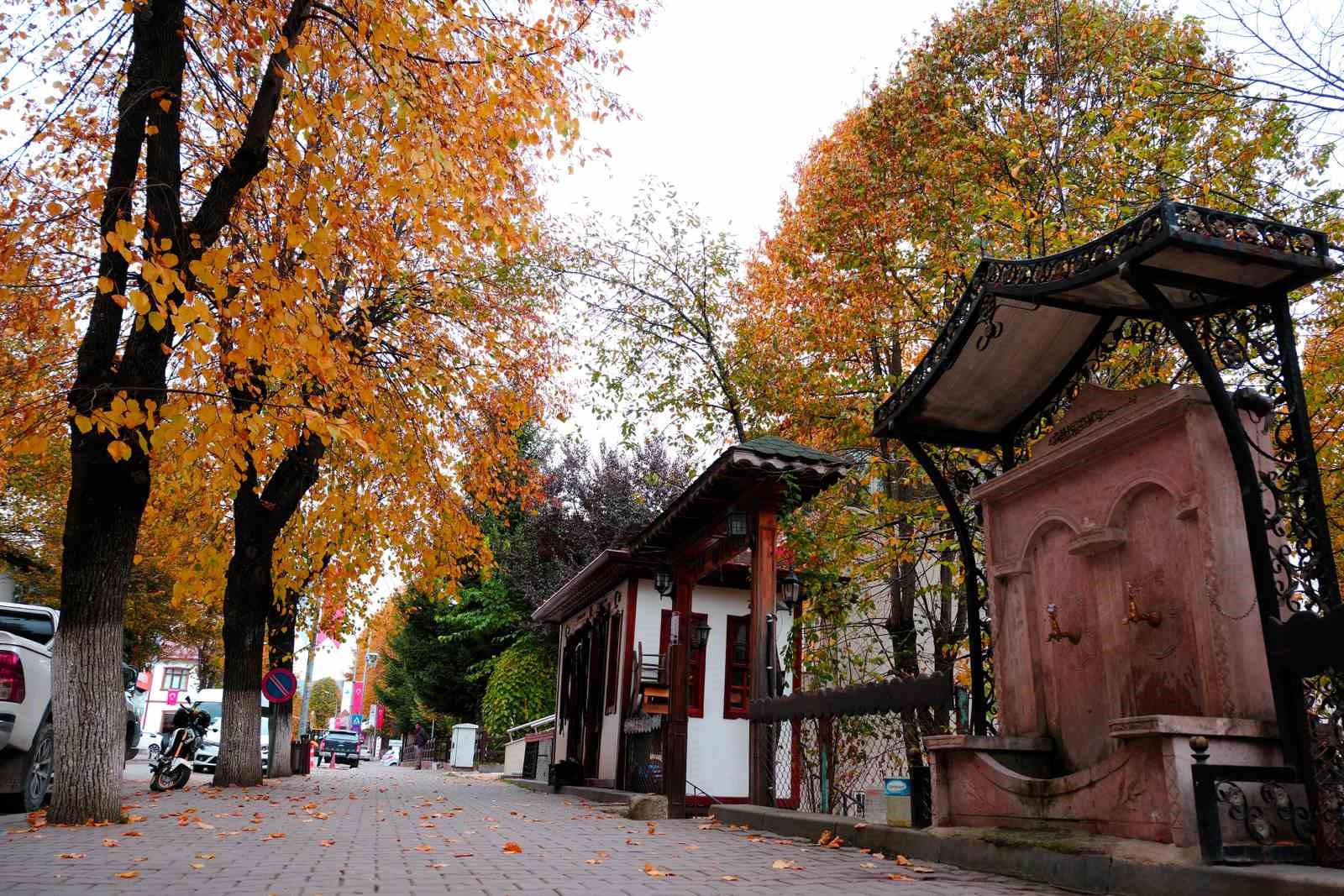 kastamonu’da sonbahar renkleri büyüledi