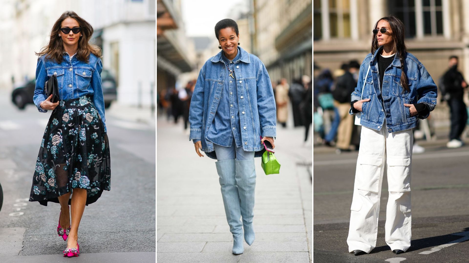 31 inspirational street style denim jacket shots