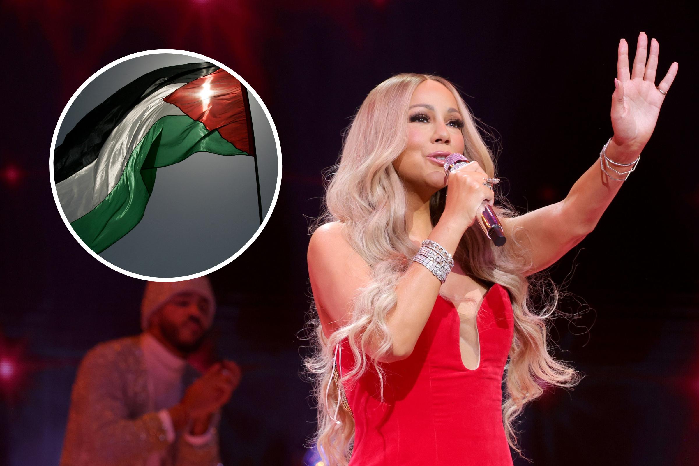 Mariah Carey Fan Claims She Was Blocked From Concert Over Palestinian Scarf