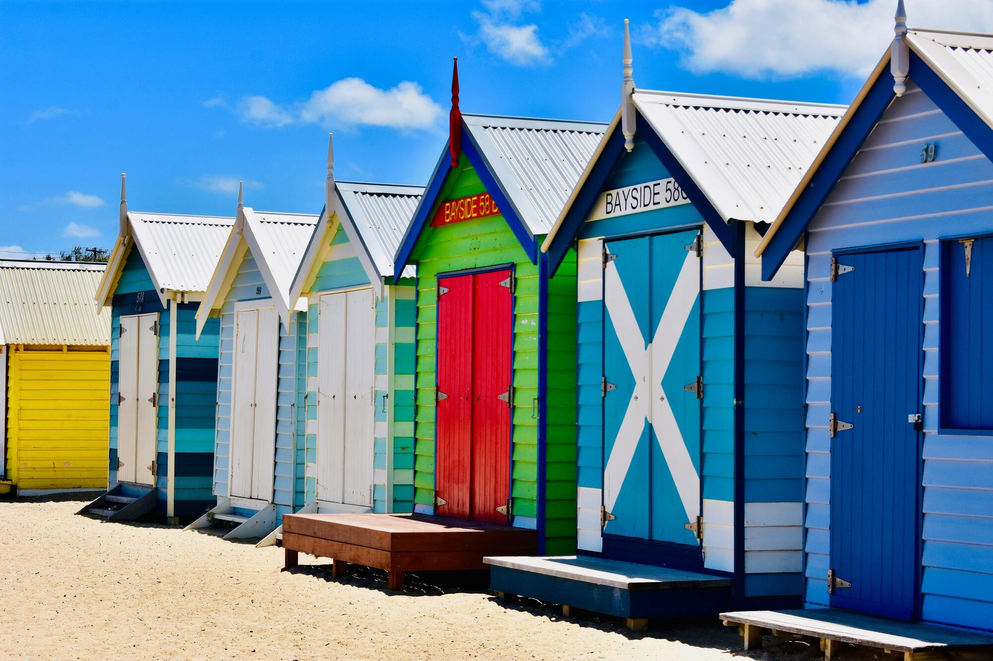 <p>The baths on Brighton Beach in Melbourne are a major tourist attraction. Built in the Victorian era, these wooden structures make Brighton Beach a fabulous place to spend the day and enjoy history as well as the beauty of the beach.</p> <p>Photo: Kon Karampelas / Unsplash</p>