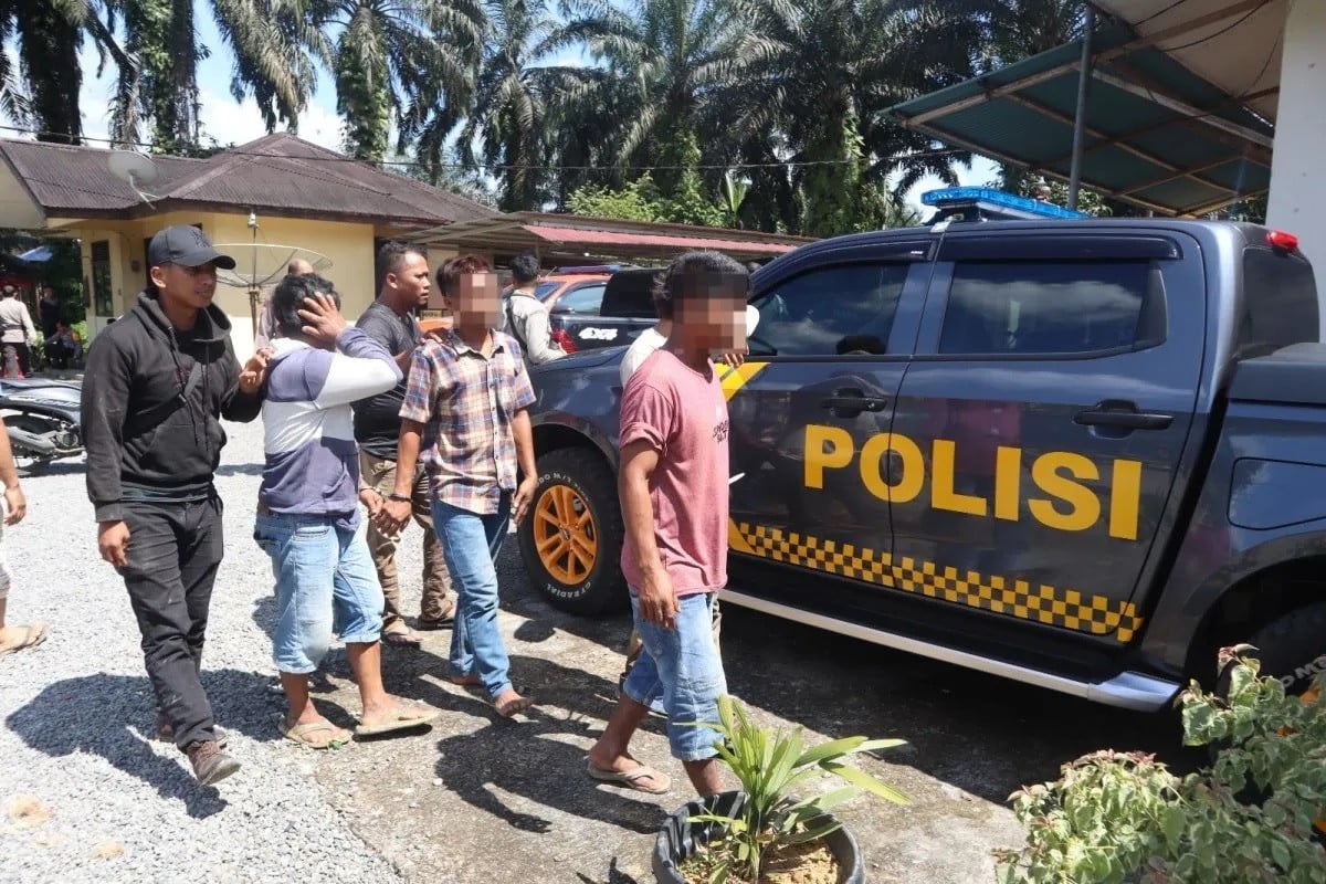 Polisi Ciduk Tujuh Penambang Emas Ilegal Di Pasaman Barat