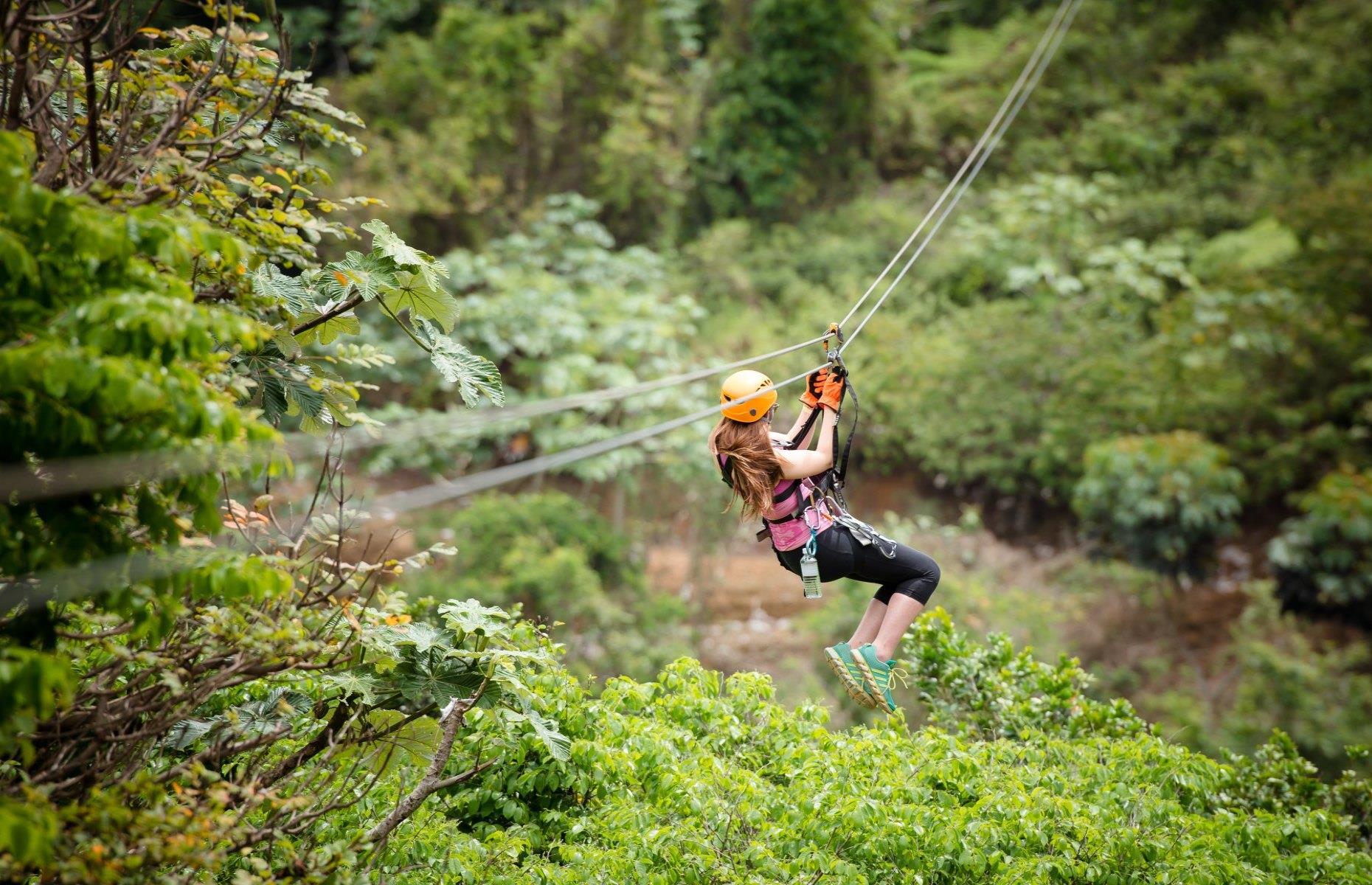 <p>With the longest zipline in America, ToroVerde Adventure Park is not for the fainthearted. The Monster is over 1.5 miles long and hits speeds of up to 95mph, as you fly horizontally above the forested mountain peaks, 1,247 feet up. Meanwhile, The Beast has you soaring like a bird along one of the world<span>’</span>s longest single-run ziplines at 4,745 feet, while the Toro Bikes cycle along a cable high in the sky, against a breathtaking backdrop of coastal views.</p>