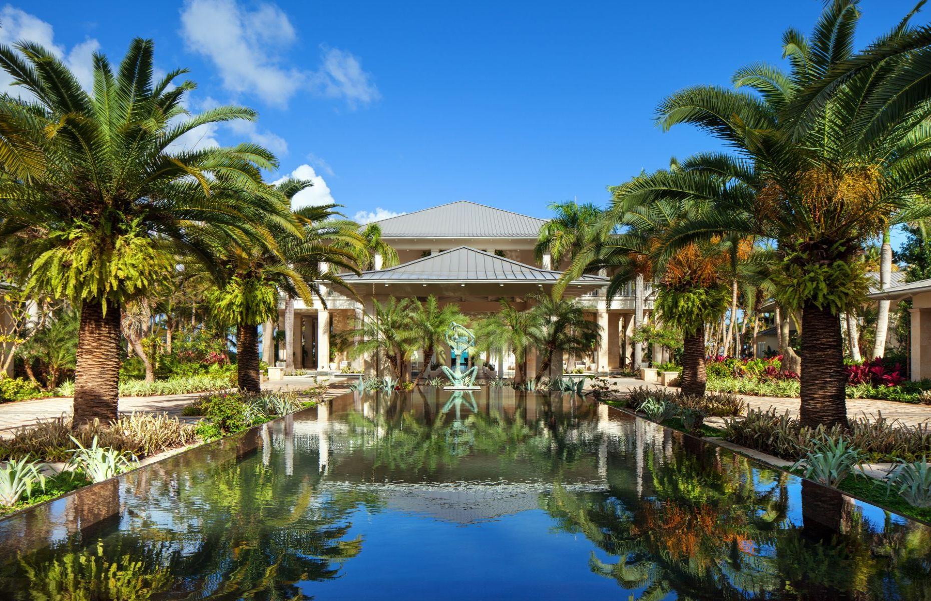 <p>Set on a coconut plantation between two of Puerto Rico’s stunning natural attractions, El Yunque National Forest and Espíritu Santo River State Preserve, the <a href="https://www.marriott.com/en-us/hotels/sjuxr-the-st-regis-bahia-beach-resort-puerto-rico/overview/?scid=f2ae0541-1279-4f24-b197-a979c79310b0">St. Regis Bahia Beach Resort</a> is the perfect base for some hiking adventures, but equally as inviting if you’re here to relax and recharge. With two miles of sandy beach overlooking the Atlantic, guests can enjoy water sports, a round of golf on the 18-hole course, and pampering in the sanctuary of the Iridium Spa.</p>