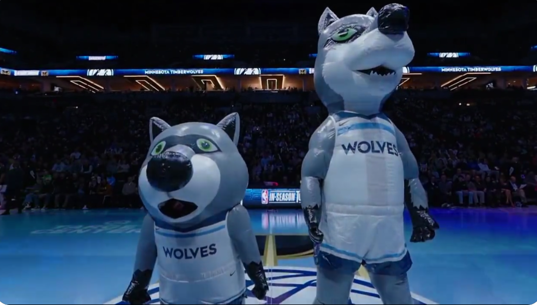You didn't know you needed this video of the Minnesota Timberwolves