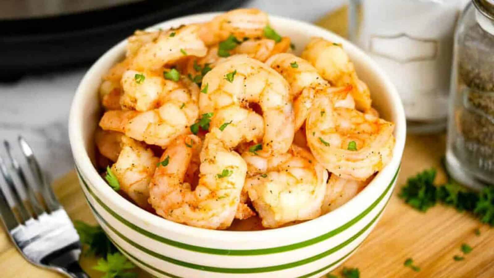 <p>Add a dose of convenience to your cooking with Instant Pot Shrimp. Quick, easy and versatile, this recipe can be enjoyed in various ways. When you’re short on time but crave a seafood delight, Instant Pot Shrimp is the perfect solution.<br><strong>Get the Recipe: </strong><a href="https://allwaysdelicious.com/instant-pot-shrimp/?utm_source=msn&utm_medium=page&utm_campaign=msn">Instant Pot Shrimp</a></p>
