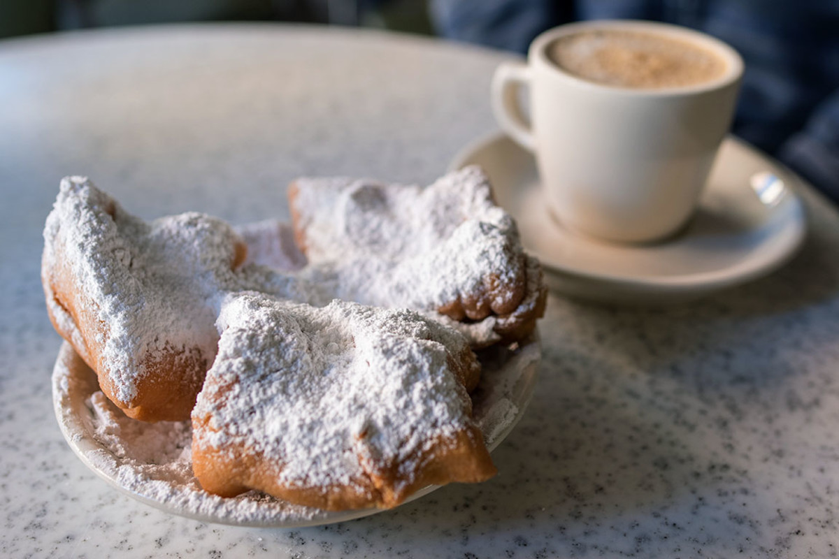 New Orleans French Quarter Walking Food Tour<p>Explore New Orleans’ food culture with a guided that takes you to some of the French Quarter’s most famous restaurants for some of the area’s most delicious food, like seafood gumbo, Creole brisket, and beignets, pictured here.</p>