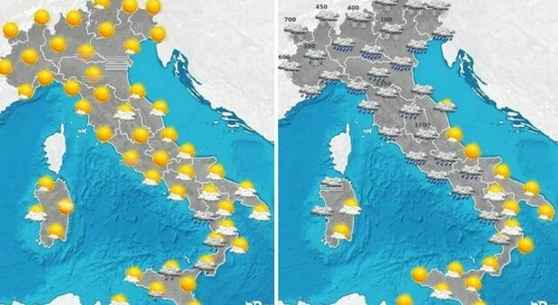 Meteo, Breve Tregua E Poi Nuova Allerta Maltempo Nel Fine Settimana ...