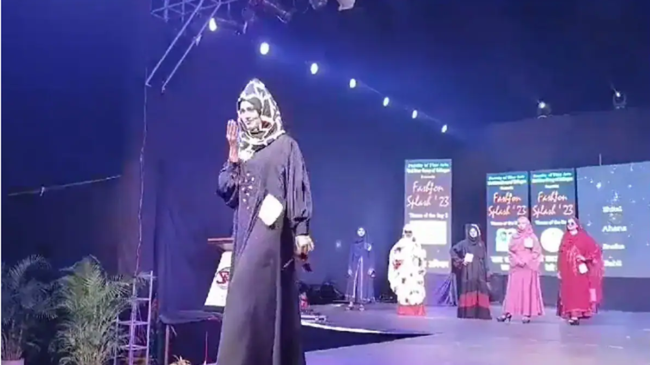 cat-walking in a burqa: the muzaffarnagar fashion show controversy explained