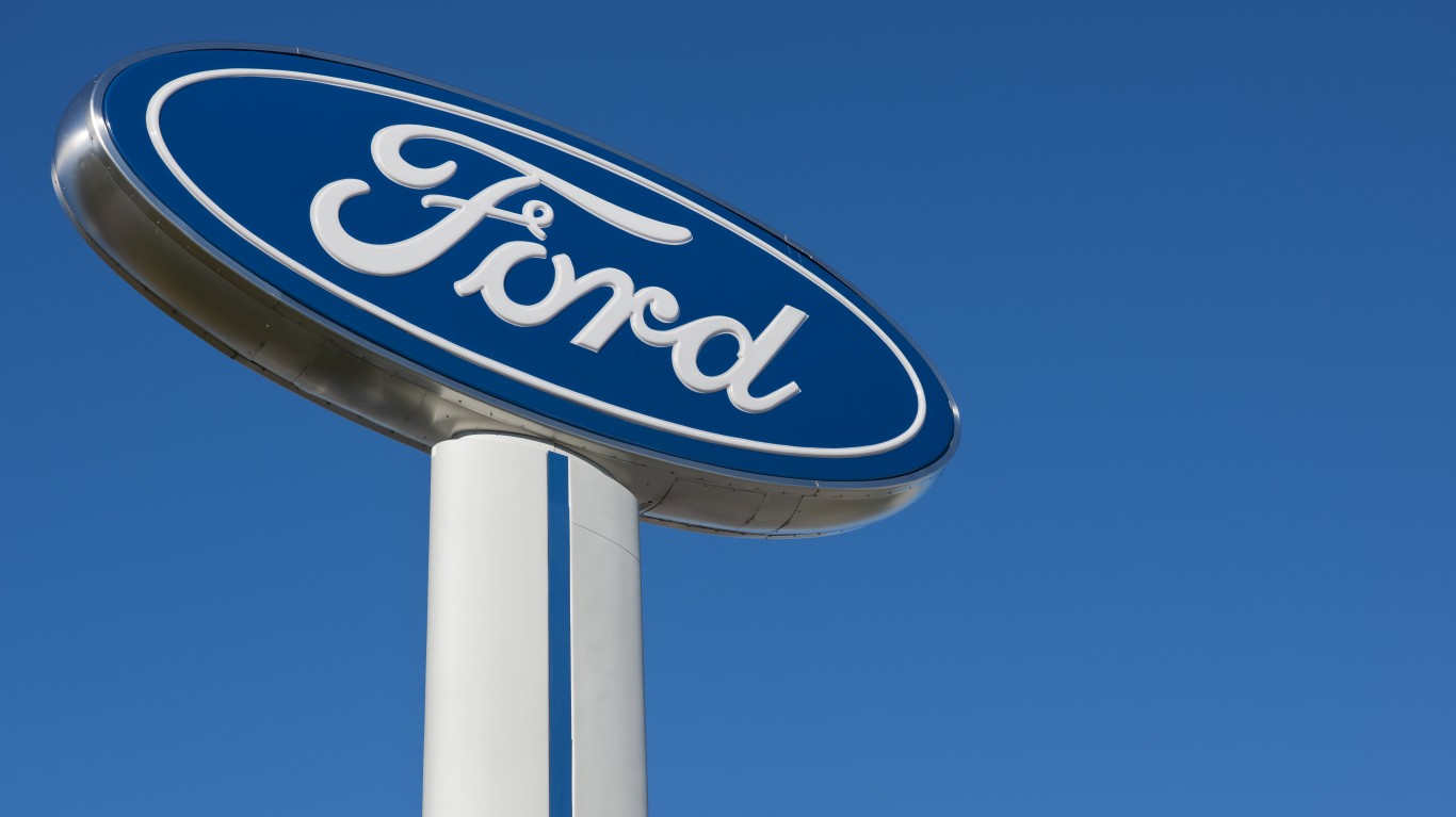 <p>The Ford (<a href="https://247wallst.com/companies/f/?utm_source=msn&utm_medium=referral&utm_campaign=msn&utm_content=f&wsrlui=213325302" rel="noopener">NYSE: F</a>) brand is commonly associated with hard work and grit. Seeing a car with the blue oval and “Ford” typed out in the middle automatically makes your brain think of someone who gets their hands dirty. The logo symbolizes a lot more than just a car for many people in the United States. Ford is also proud of their intimate connection with the city of Detroit, where they were first founded. The loyalty those who drive Ford, especially the trucks, have for the company all but ensures they’ll stick around for decades to come in the future.</p> <p>Agree with this? Hit the Thumbs Up button above. Disagree? Let us know in the comments with what you'd change.</p>