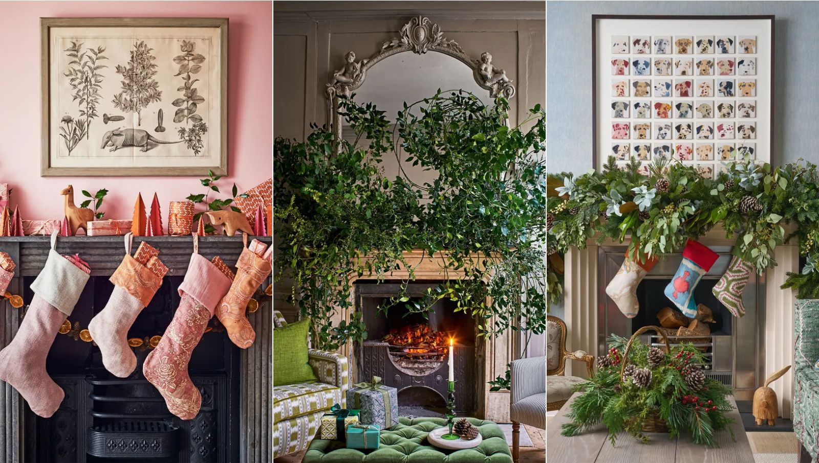 11 Christmas mantel decor ideas style your mantelpiece to perfection