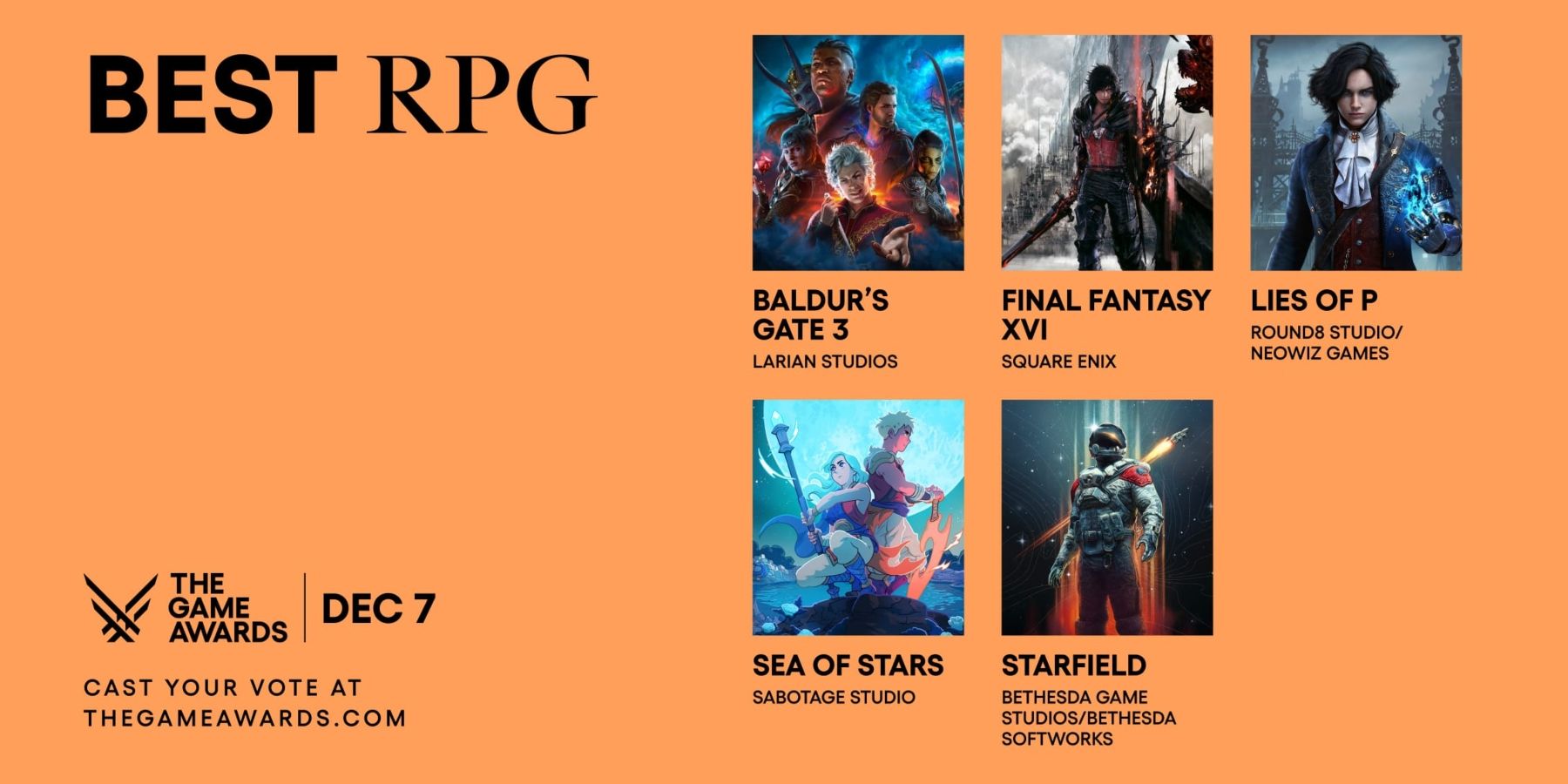 The Game Awards 2023: Predicting The Best RPG Winner