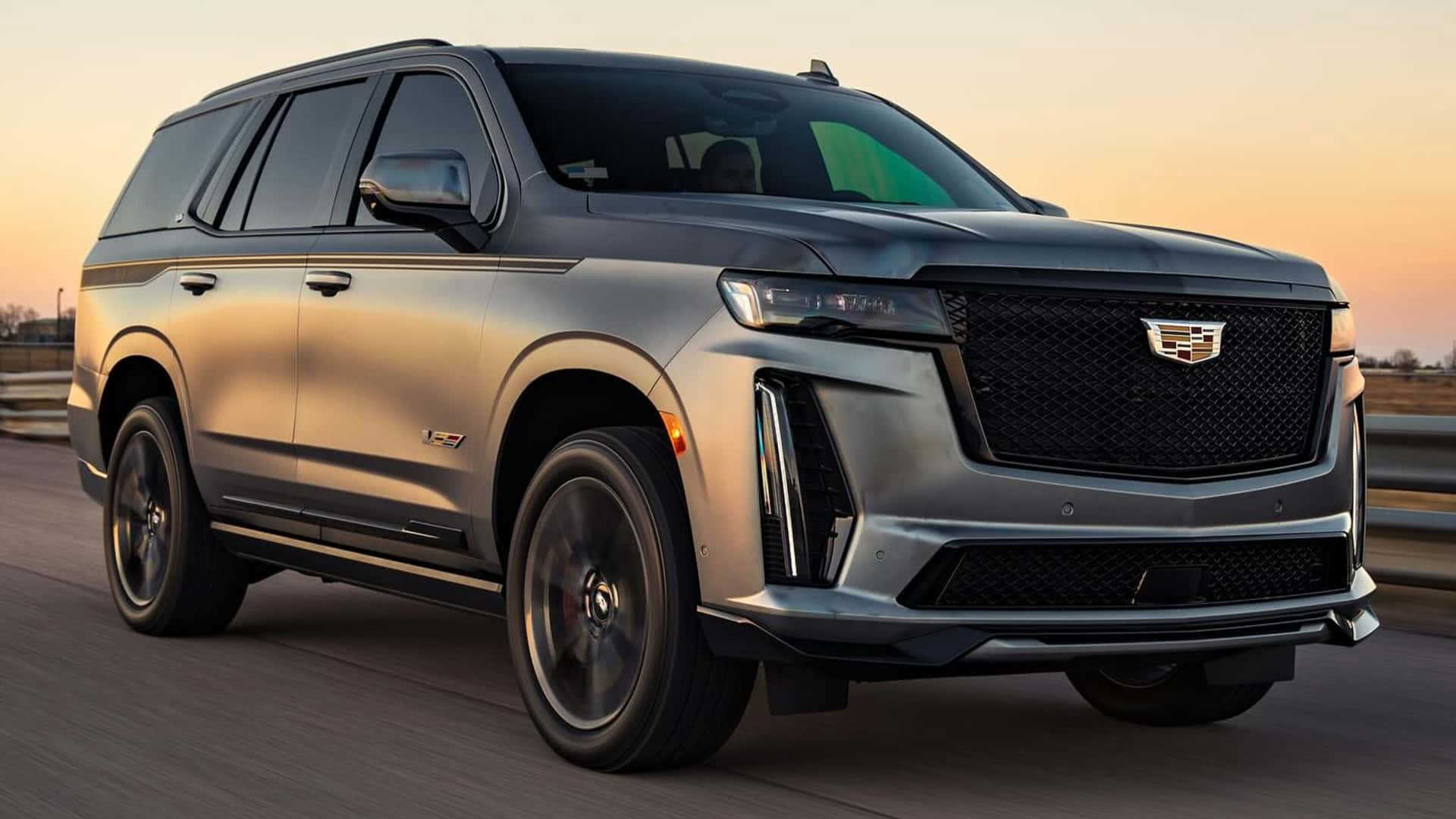 Hennessey's Cadillac Escalade-V With 1,005 HP Is American Excess