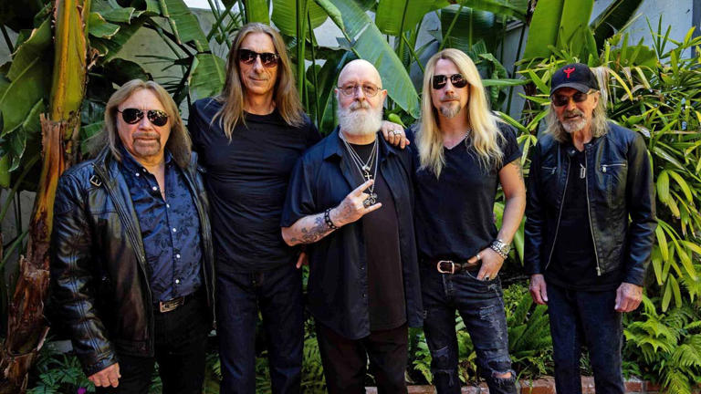  Judas Priest take to the woods for Trial By Fire video 