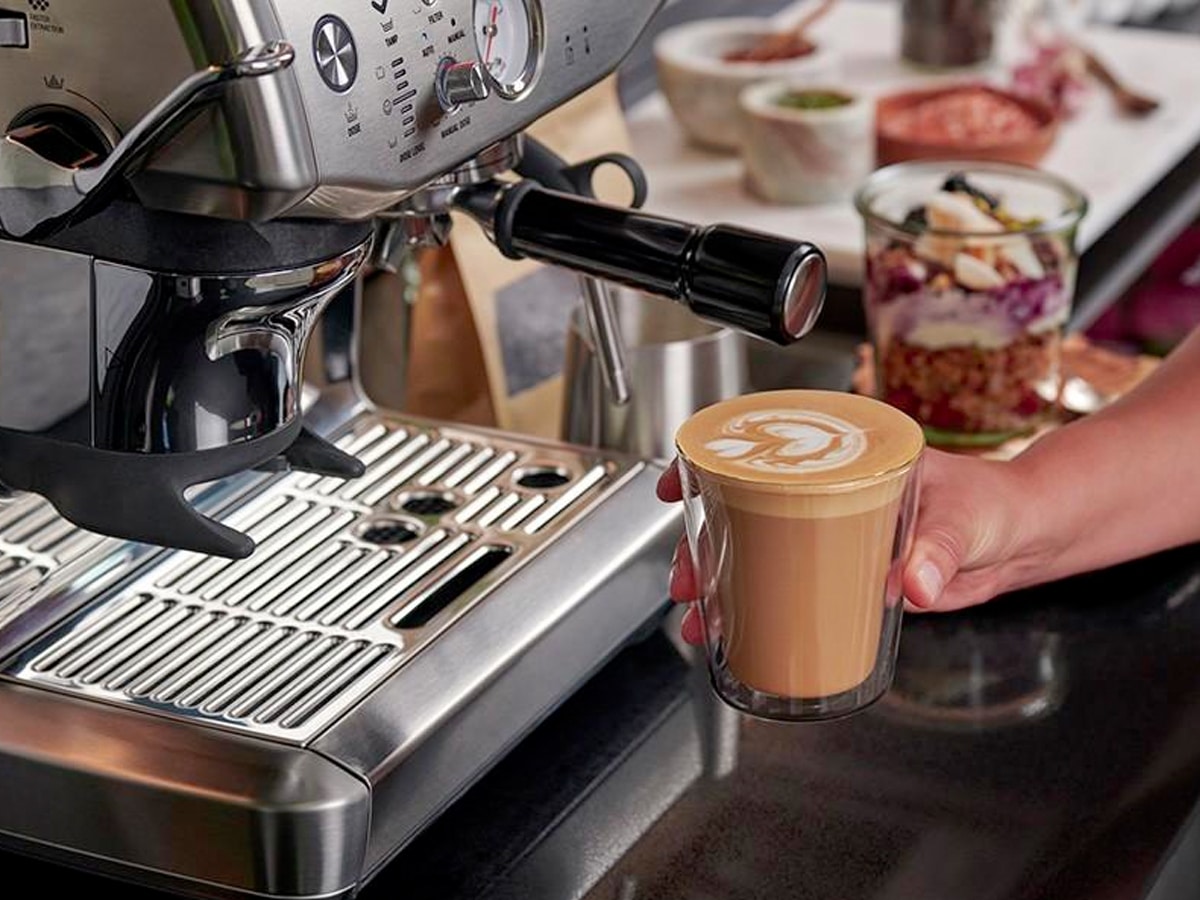 Breville the barista express controls