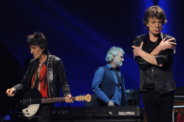 The Rolling Stones performing during the 2019 “No Filter” tour