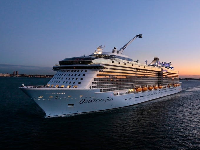 royal caribbean overbooked one of its giant cruise ships and left a group of travelers stuck at port