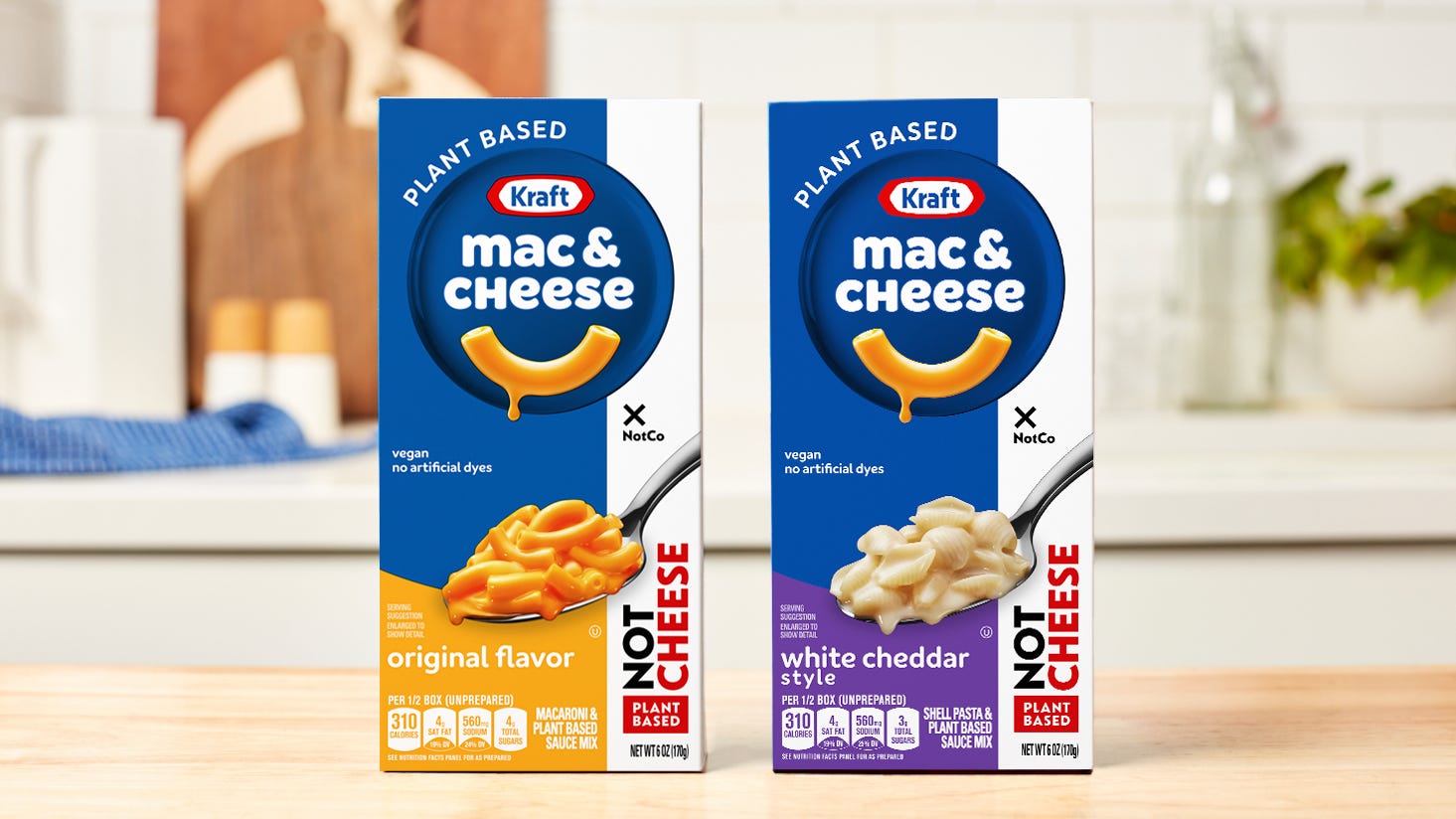 kraft 'not mac and cheese,' a dairy-free version of the beloved dish, coming to us stores