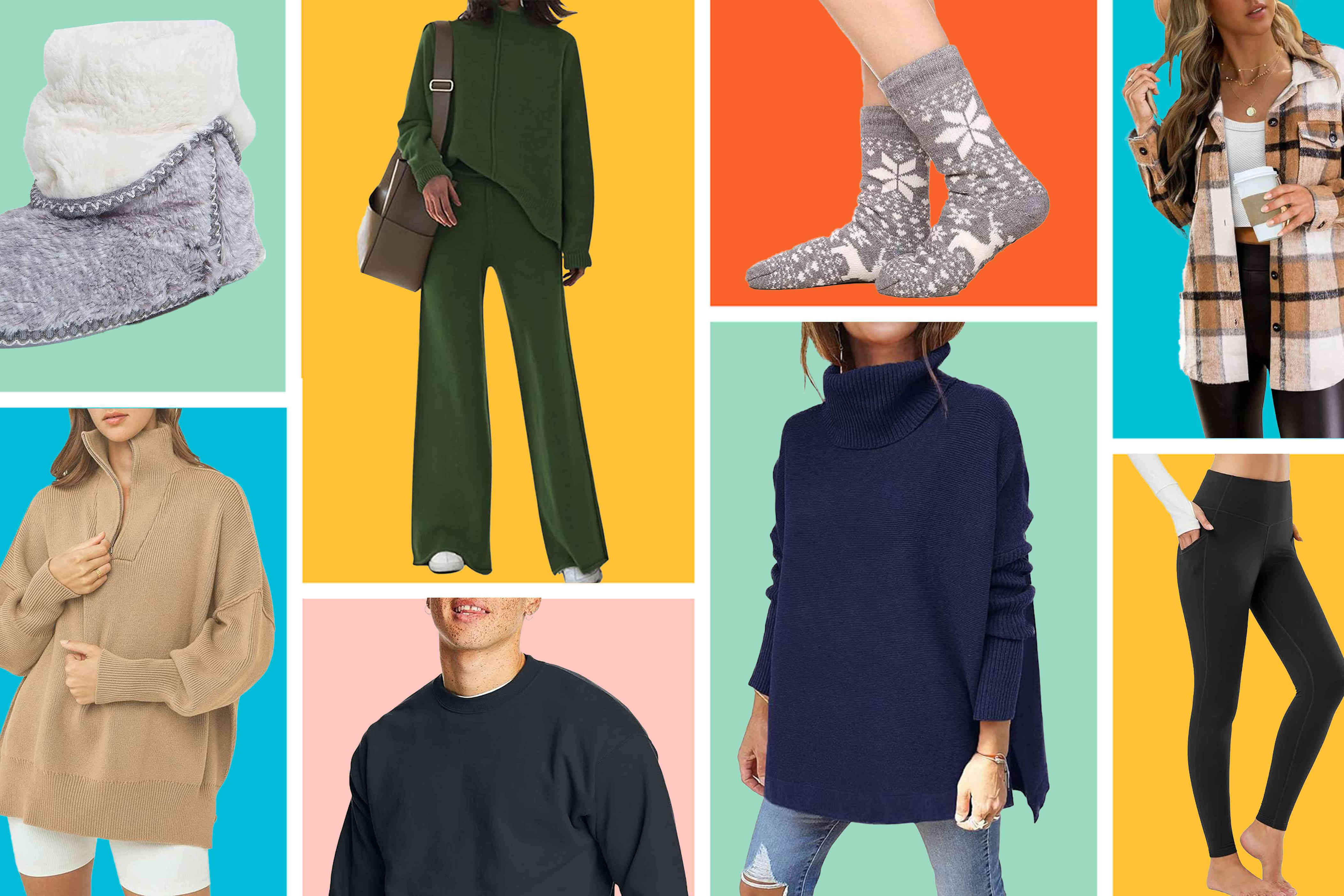 amazon, amazon just dropped deals on cozy winter fashion for cyber week, and our favorite pieces start at $10