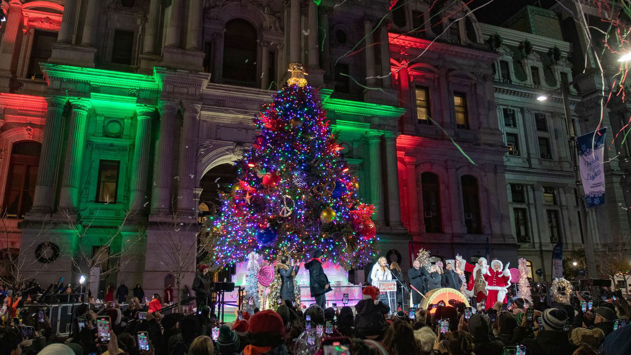 How Philadelphia's holiday tree gets to City Hall